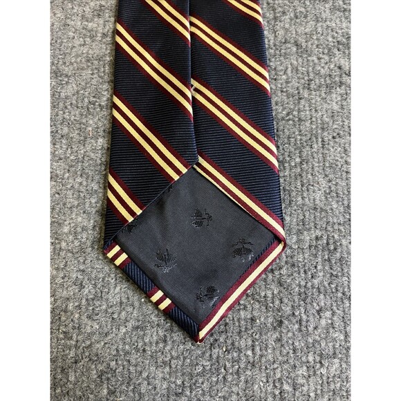 Brooks Brothers 346 Silk Repp Neck Tie Striped Blue Red - Picture 3 of 4
